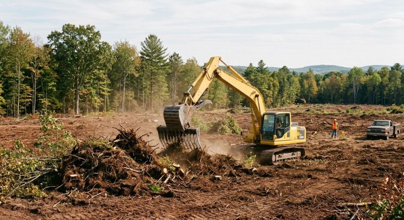 Land Clearing in Cumming, GA